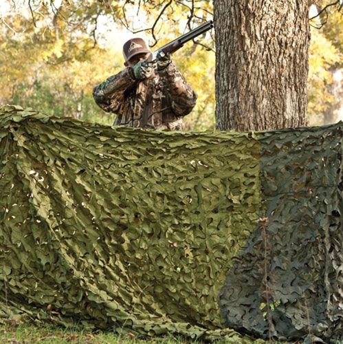 RED ROCK CAMOUFLAGE NETTING