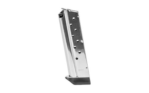Kimber 1911 9mm 9-Round Magazine Extended Base Pad Stainless Silver