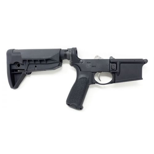 Bravo Company BCMGUNFIGHTER Stock Assembly Mod 0 SOPMOD (MK .223 Remington Black AR-15 Stock and Receiver-