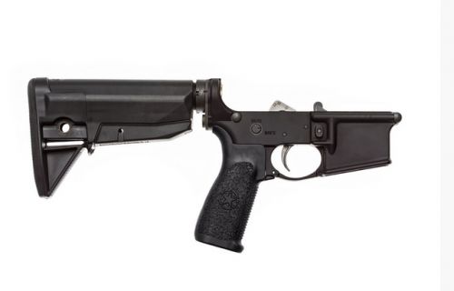 Bravo Company BCM Complete Lower Receiver with BCMGUNFIGHTER Stock Mod 0 .223 Remington Black AR-15 Lower Receiver