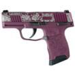 SIG Sauer P365 Nitron Black Cherry Roses .380 ACP Red Pistol
