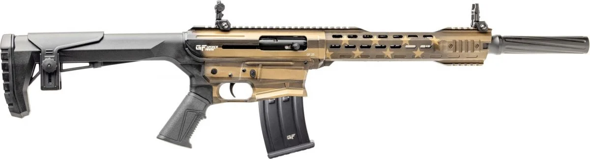 GForce Arms GF25 Magazine-Fed AR-Style 12 Gauge Burnt Bronze Shotgun