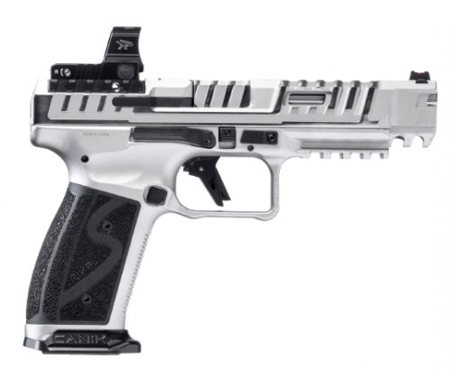 Canik SFx Rival-S Competition 9mm Chrome Pistol w/ Canik MO2