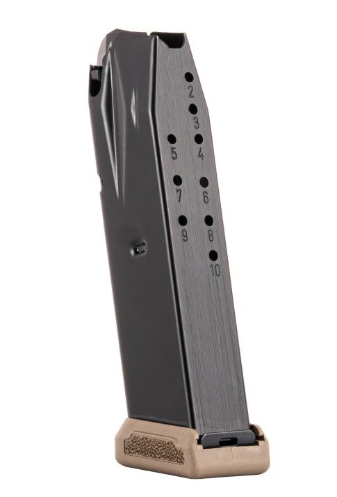 Canik MC9 PRIME L/LS Micro Compact Magazine 10 Round Black Baseplate