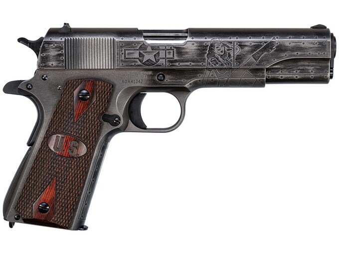 Auto Ordnance 1911A1 Victory Girls Custom .45 ACP Blued Pistol