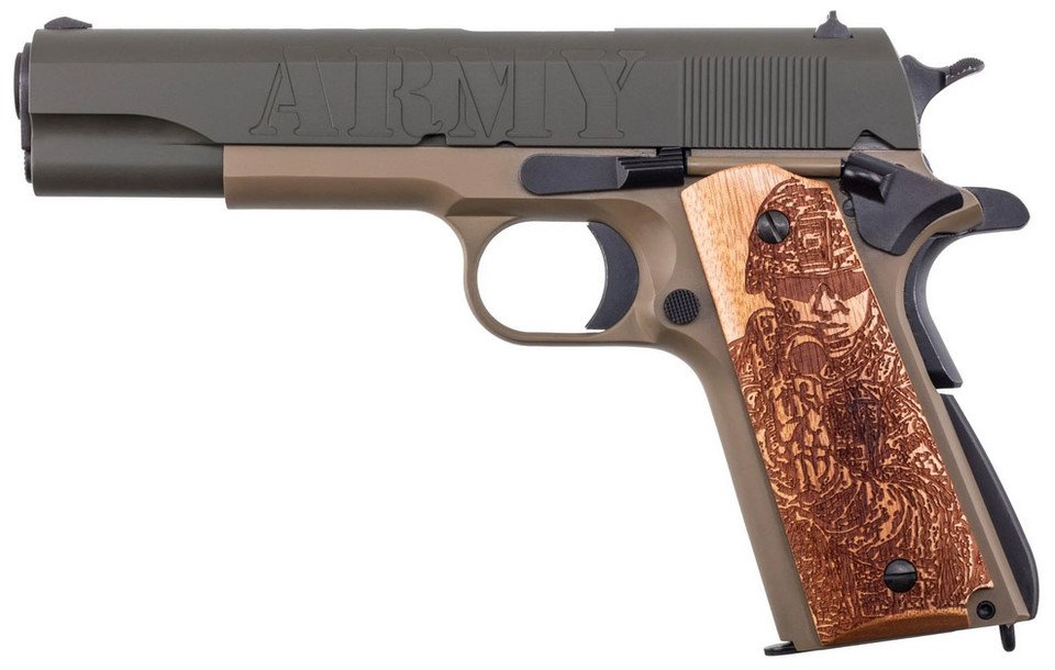 Auto Ordnance 1911A1 Army Commemorative .45 ACP Black Parkerized Pistol