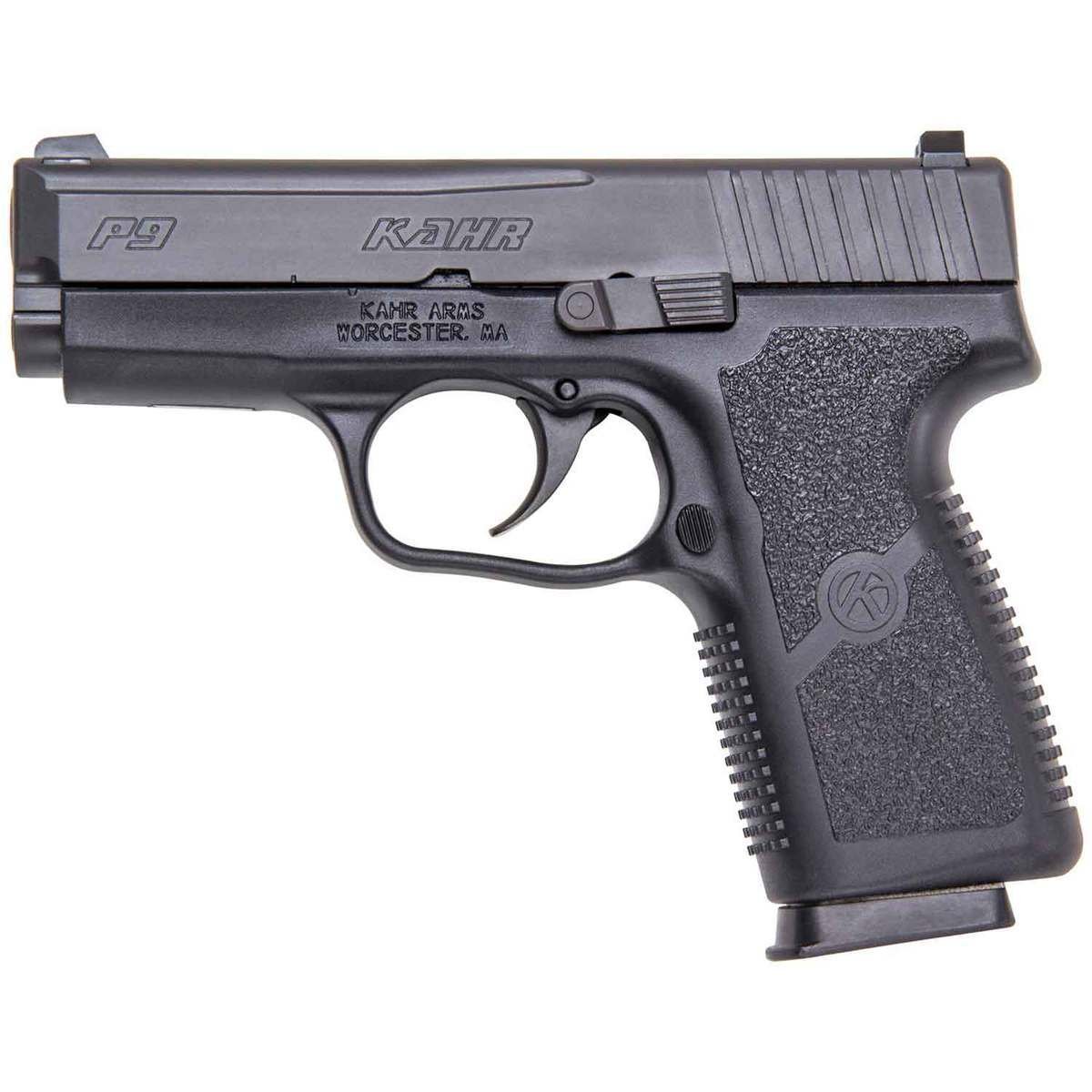 Kahr Arms P9 Compact 9mm Diamond Black Slide and Stainless Steel Frame Pistol