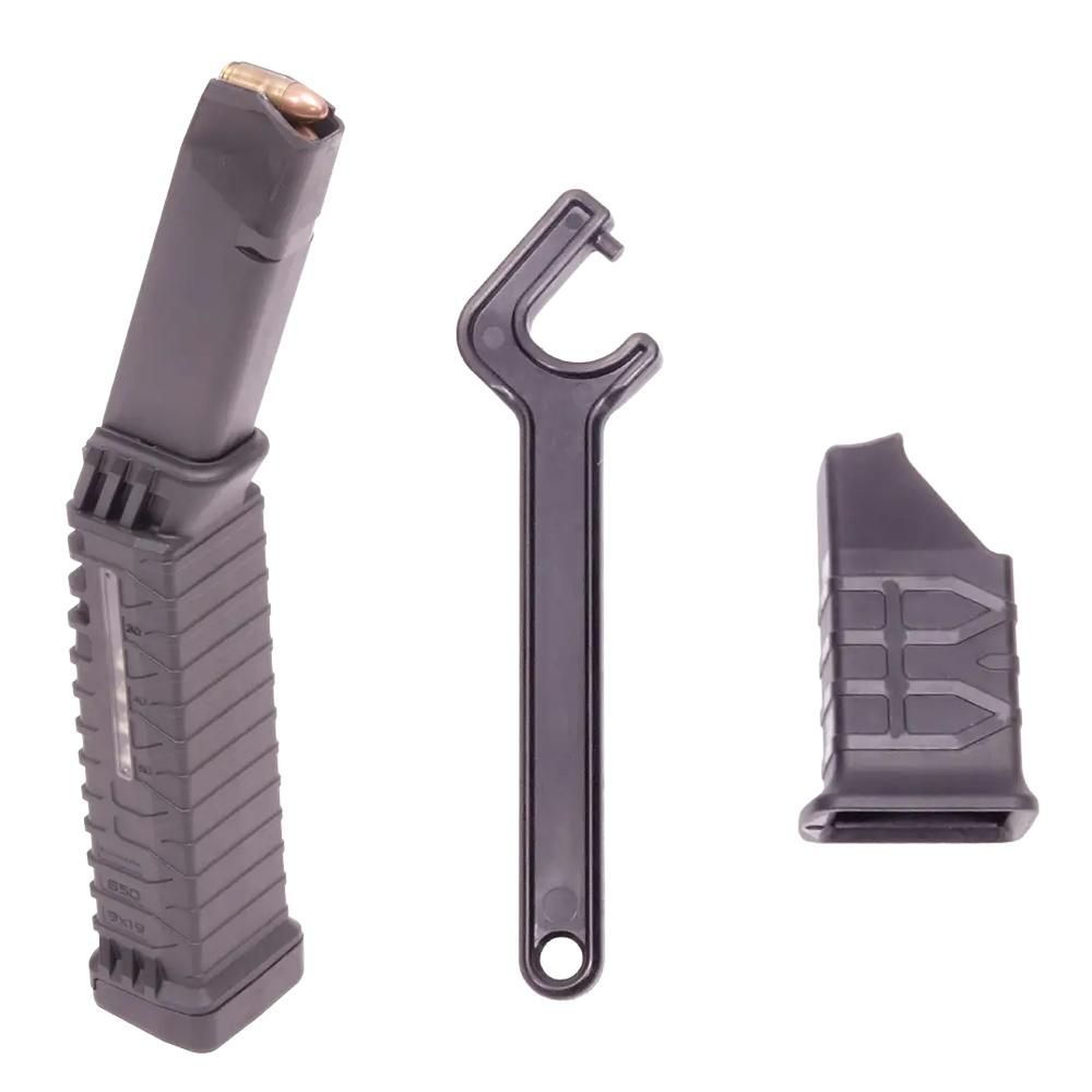 ATI Schmeisser S 50 MLE 50rd 9mm For Glock Mag