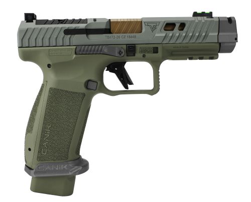 Canik TTI Combat Limited Edition 9mm Smoke and OD Green Pistol