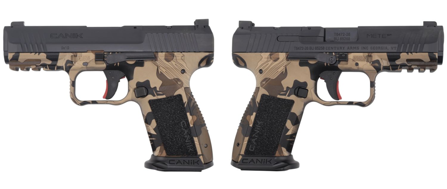 Canik 55 METE SF ONE SERIES 9MM RHODESIAN TAN Pistol 4.19 BRL 1-15RD MAG