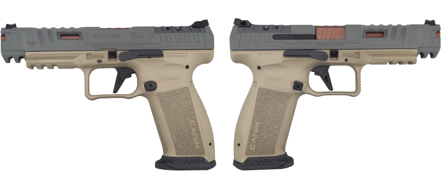 Canik 55 9MM SFX RIVAL SUGA CUB 5.2" BRL 2-18RD MAGS