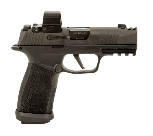 Used Sig Sauer P365 X Macro Comp 9MM, 3 Magazines, Red Dot, Factory Box