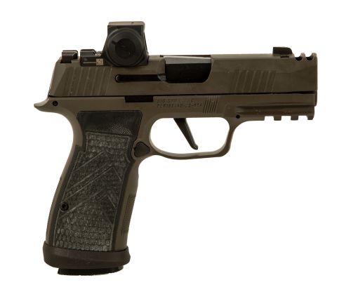 Used Sig Sauer AXG Legion 9MM, 3 Magazines, Red Dot, Factory Box