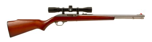 Used Marlin Model 60 SB .22 Long Rifle, Stainless, Scope