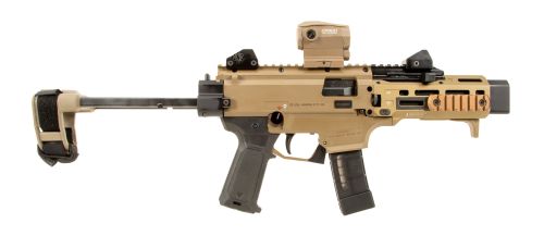 Used CZ Scorpion Evo 3 S1 9MM, 3 Magazines, Red Dot, Light, Factory Box