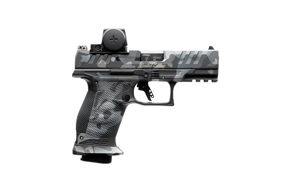 WALTHER PDP PRO E COMPACT RECON 9 PISTOL BLACK MULTICAM 4" VORTEX VENOM 3-18RD MAGS