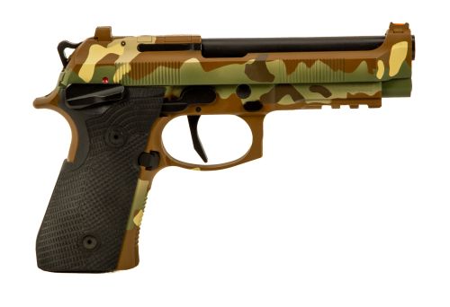 Used Beretta 92XI 9MM, Camo, Factory Box