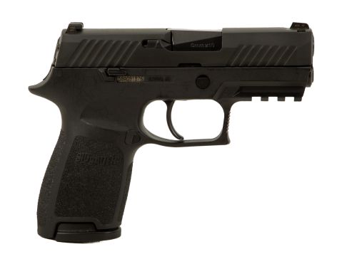 Used Sig Sauer P320C 9MM, 3 Magazines, Holster, Factory Box