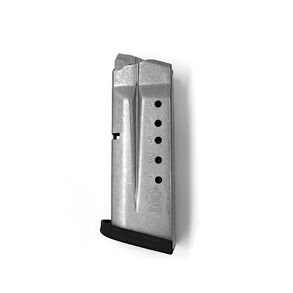 Smith & Wesson M&P Shield 9mm 7-Round Stainless Magazine Black