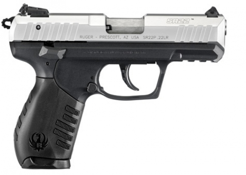 Ruger SR22 .22 LR Stainless/Silver Pistol
