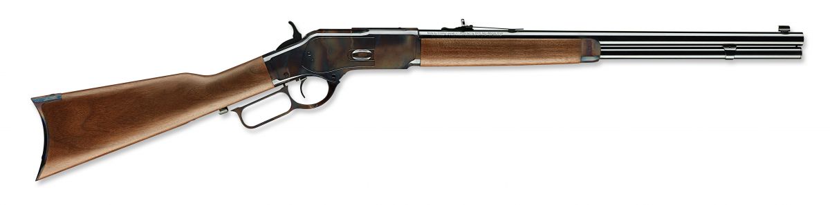 Winchester Model 1873 Color Case Hardened Short Rifle .44-40 Winchester Blue/Black