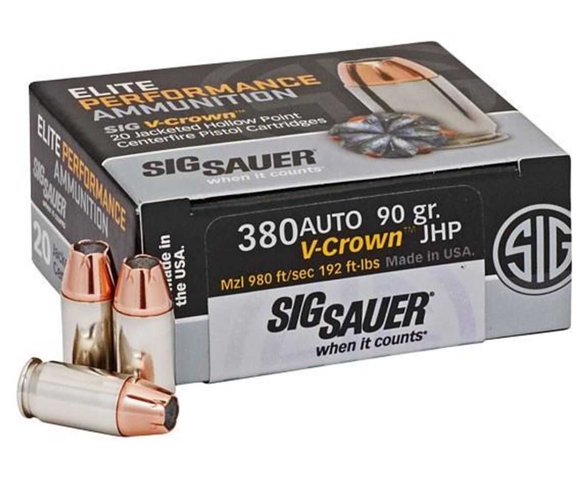 Sig Sauer Elite V-Crown .380 ACP