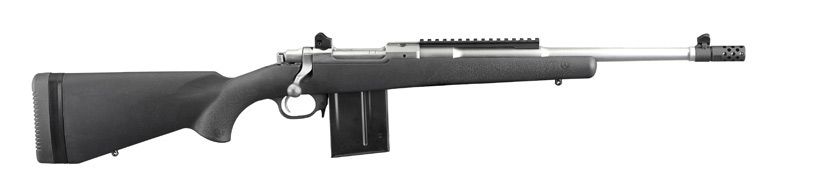 Ruger M77 Gunsite Scout .308 Win Stainless/Silver Rifle