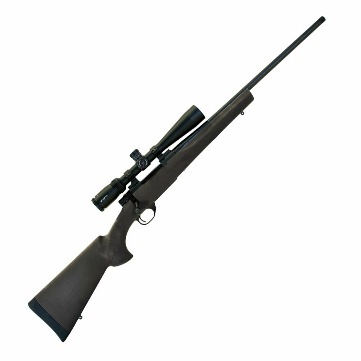 howa 1500 hogue black bolt action rifle 65 creedmoor 22in with black vortex diamondback tactical scope 1696610 1